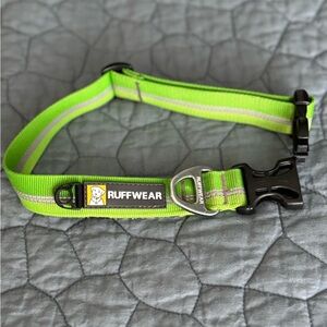RuffWear Lime Adjustable Dog Collar